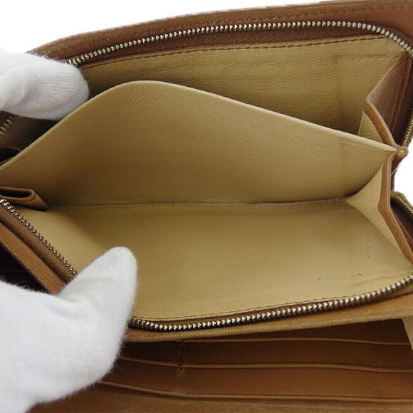 BOTTEGA VENETA Long Wallet Intrecciato Leather Authentic USED - Picture 6 of 10